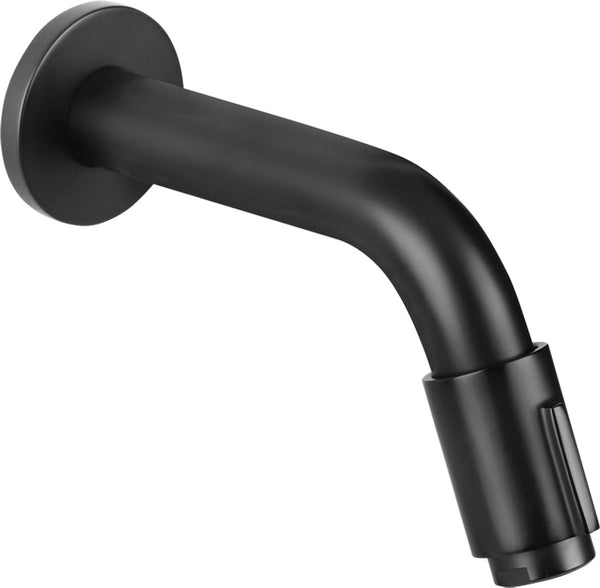 Differnz muurkraan - koud water - wastafelkraan - 11 cm - mat zwart