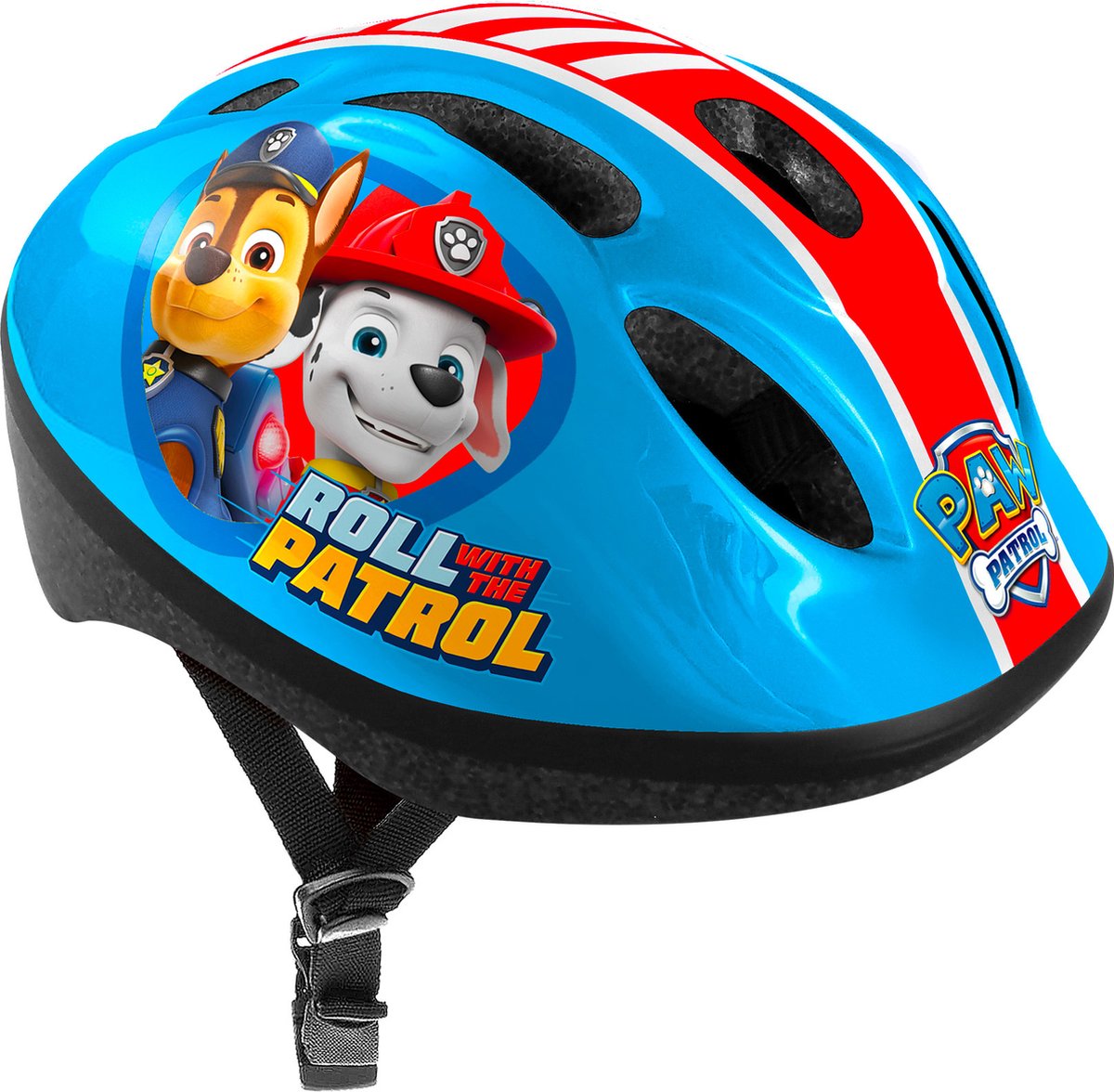 Nickelodeon paw patrol fietshelm verstelbaar blauw rood