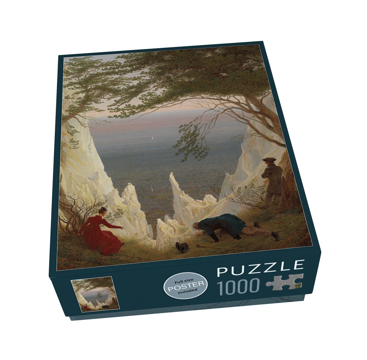 Puzzel (1000 stukjes): winterthur-kreidefelsen auf rugen