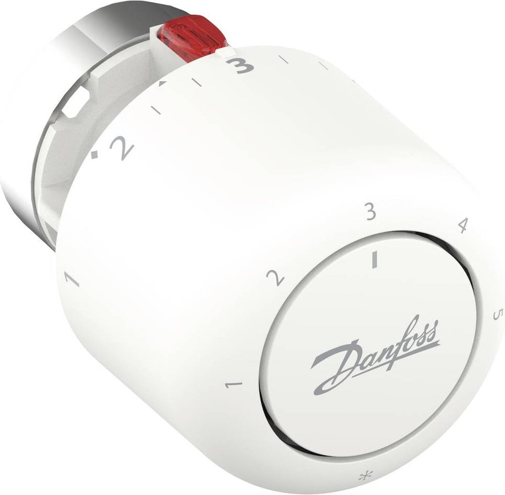 Danfoss aero ra v, 34mm thermostaatknop mechanisch 7 tot 28 °c
