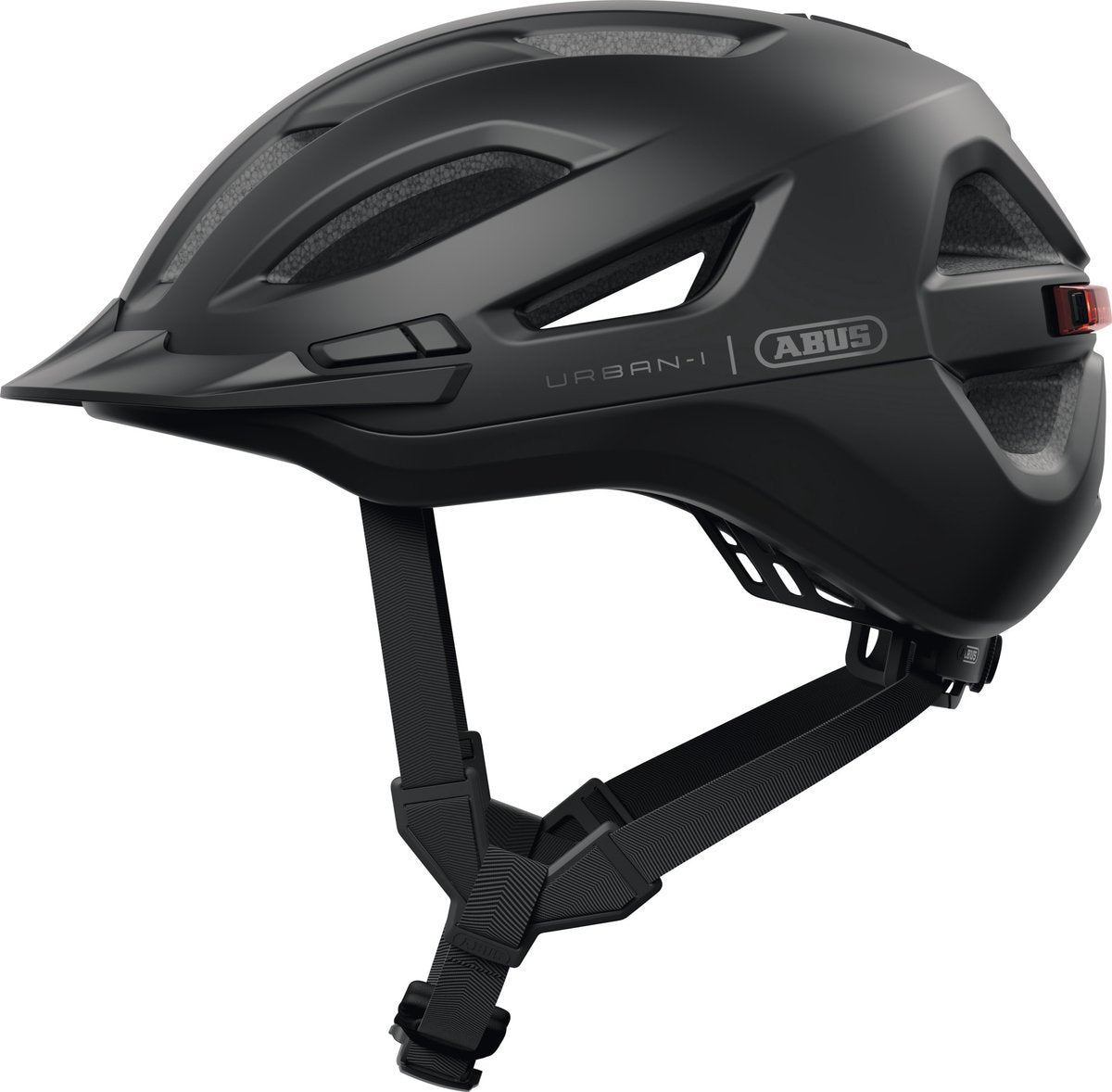 Abus fietshelm urban-i 4.0 ace velvet black s - 51-55 cm - zwart - geschikt voor gebruik op elektrische fietsen - stadsfietsen - 260 g