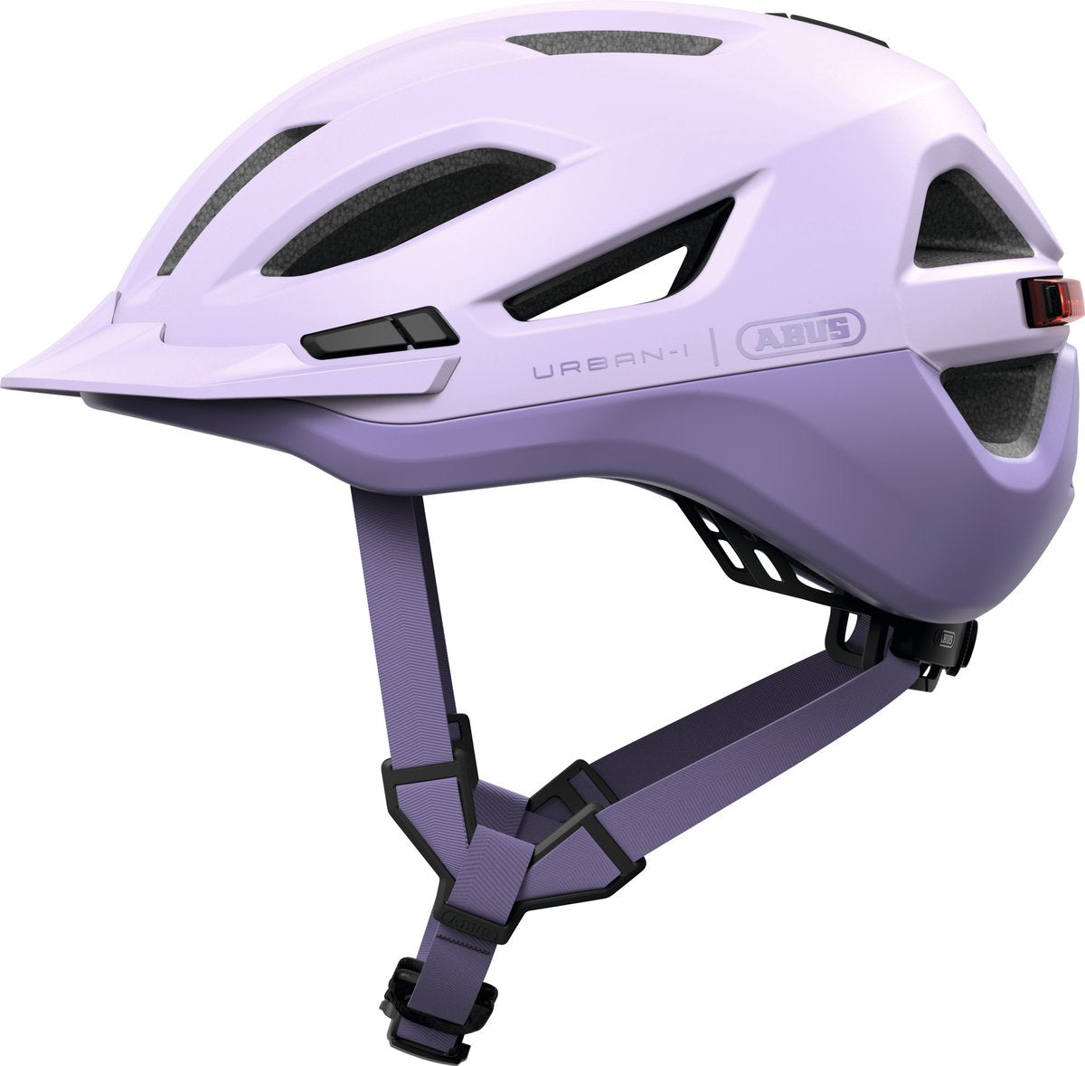 Abus fietshelm urban-i 4.0 ace light lavender s - 51-55 cm - paars - geschikt voor gebruik op elektrische fietsen - stadsfietsen - 260 g