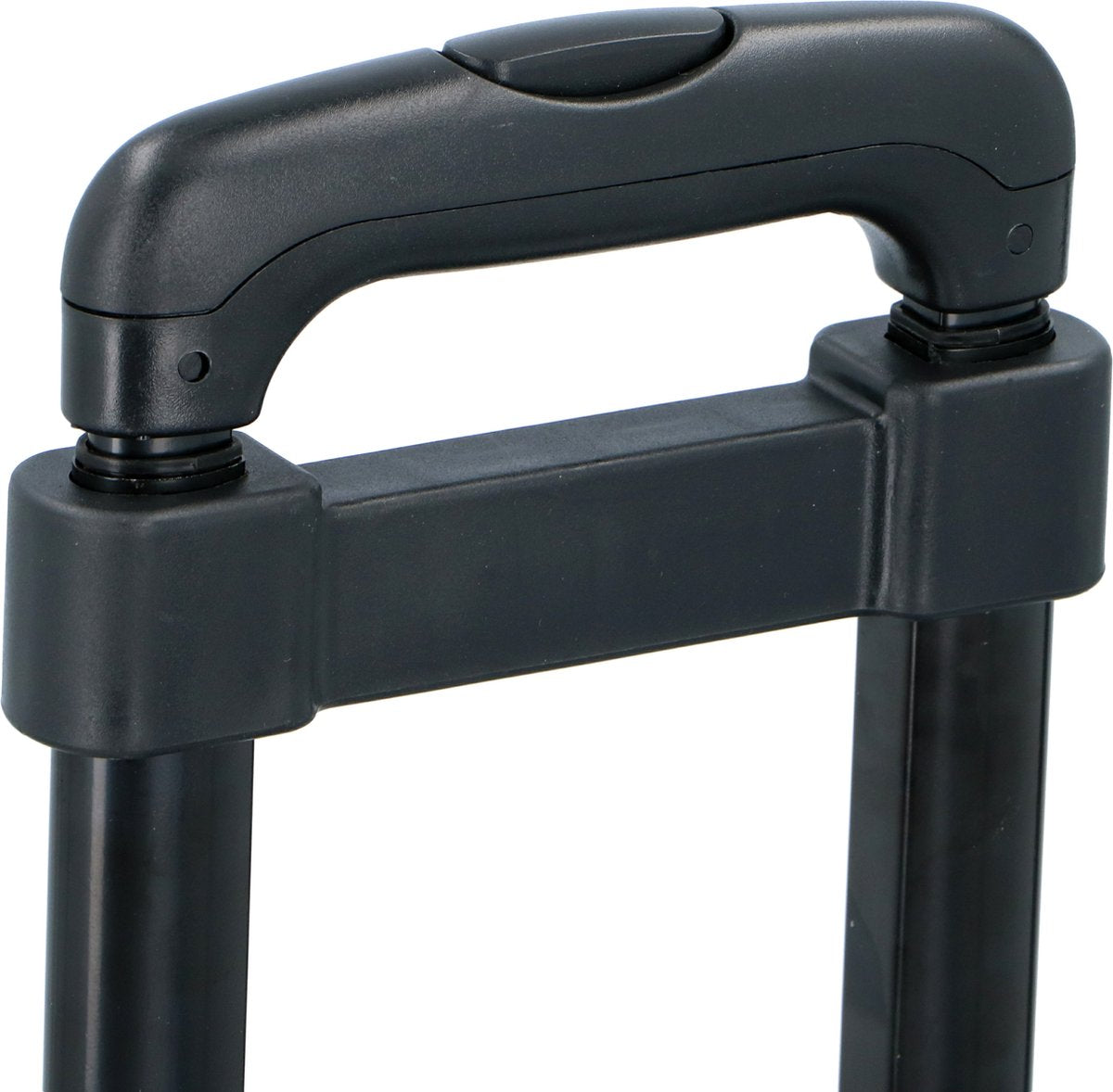 Kinzo - opvouwbare steekwagen - met uitschuifbare handgreep - max. 40 kg - zwart