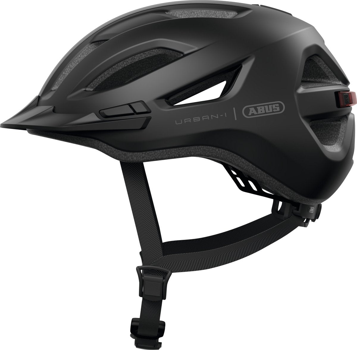 Abus fietshelm urban-i 4.0 velvet black s - 51-55 cm - zwart - geschikt voor gebruik op elektrische fietsen - stadsfietsen - 250 g