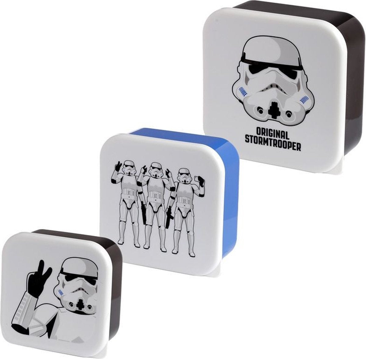 Set 3 lunchbox ml xl - originele stormtrooper ml xl