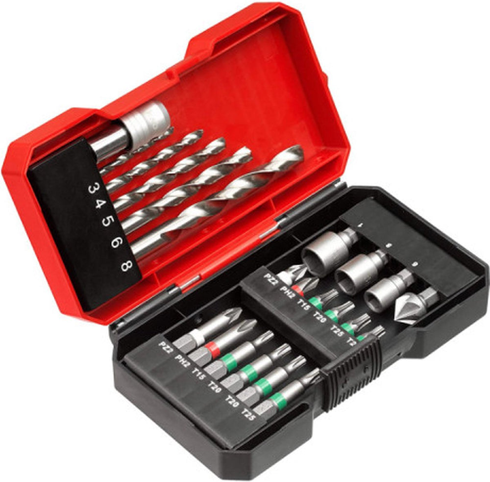 Einhell boor- bitset - 22-delig - s-box