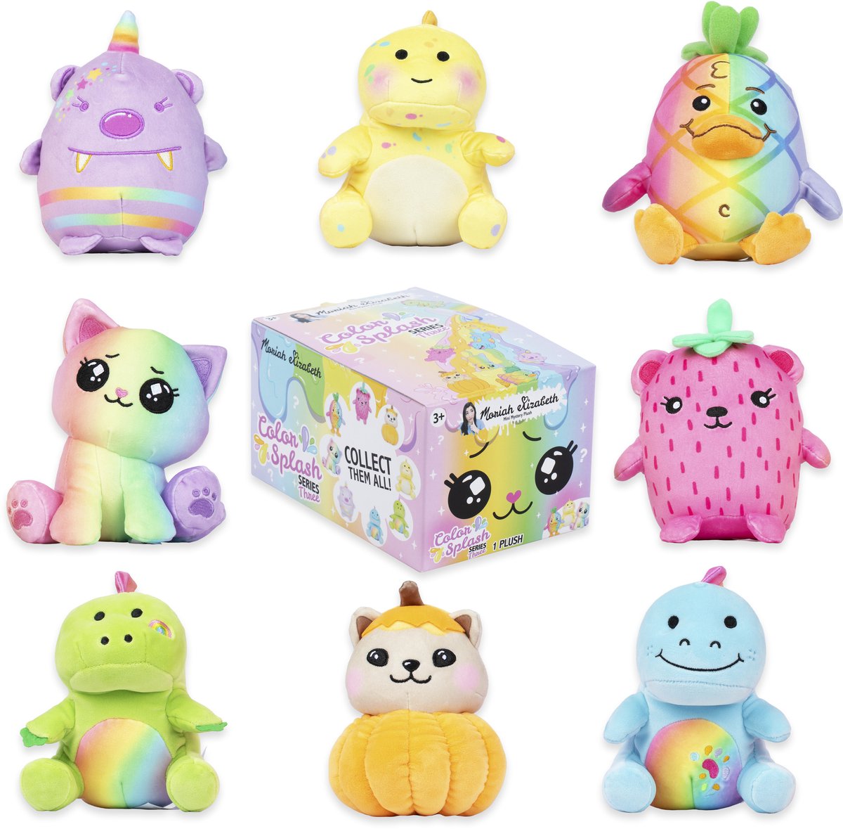 Boti moriah elizabeth mini mysterie pluche kleur splash assorti 15 cm