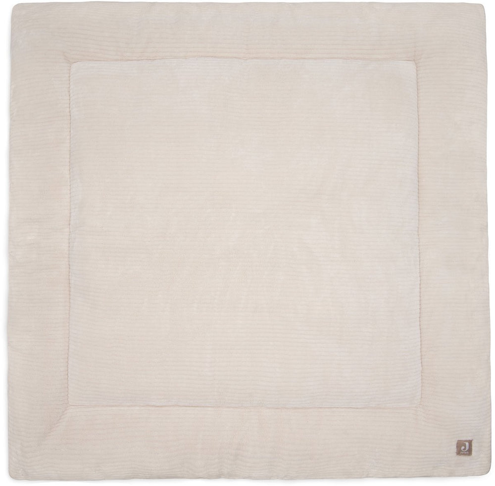 Jollein boxkleed baby - 100x100cm - cloudy rib - polyester - oatmeal