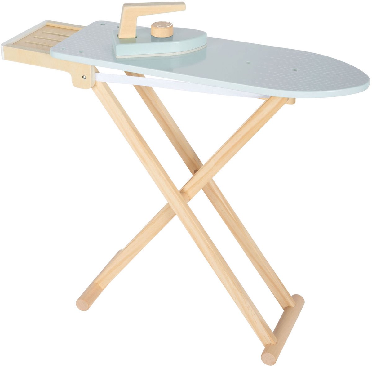 Small foot - houten strijkplank met strijkbout