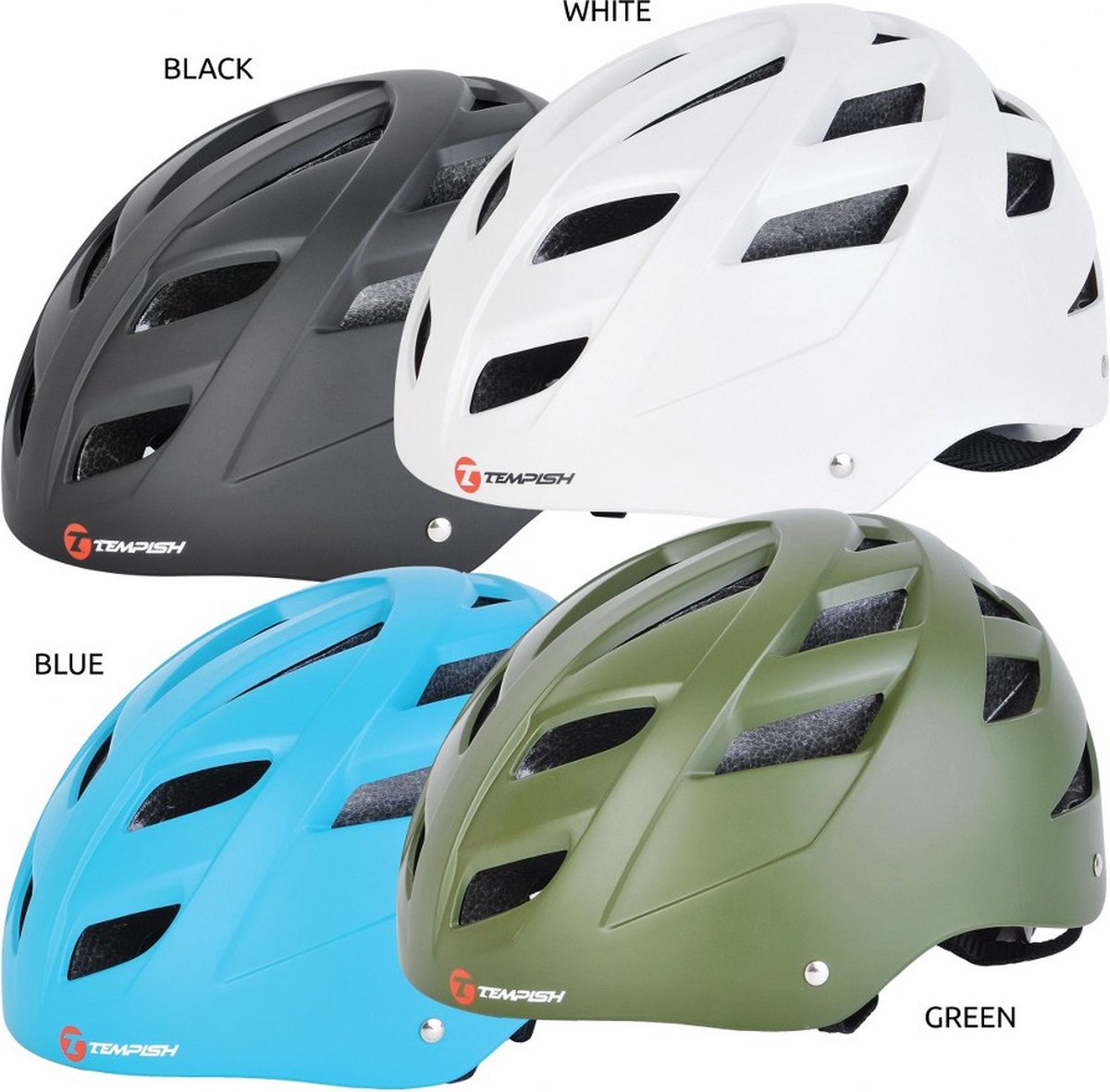 Tempish – marilla – skatehelm – zwart – veilig ventilerend skatehelm – maat 48-50cm (xs)