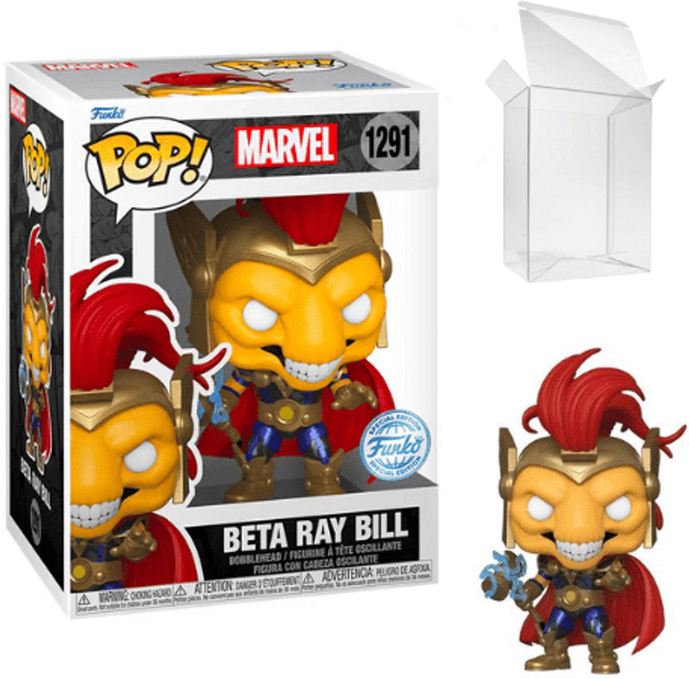 Funko pop! marvel comics - beta ray bill with stormbreaker us exclusive