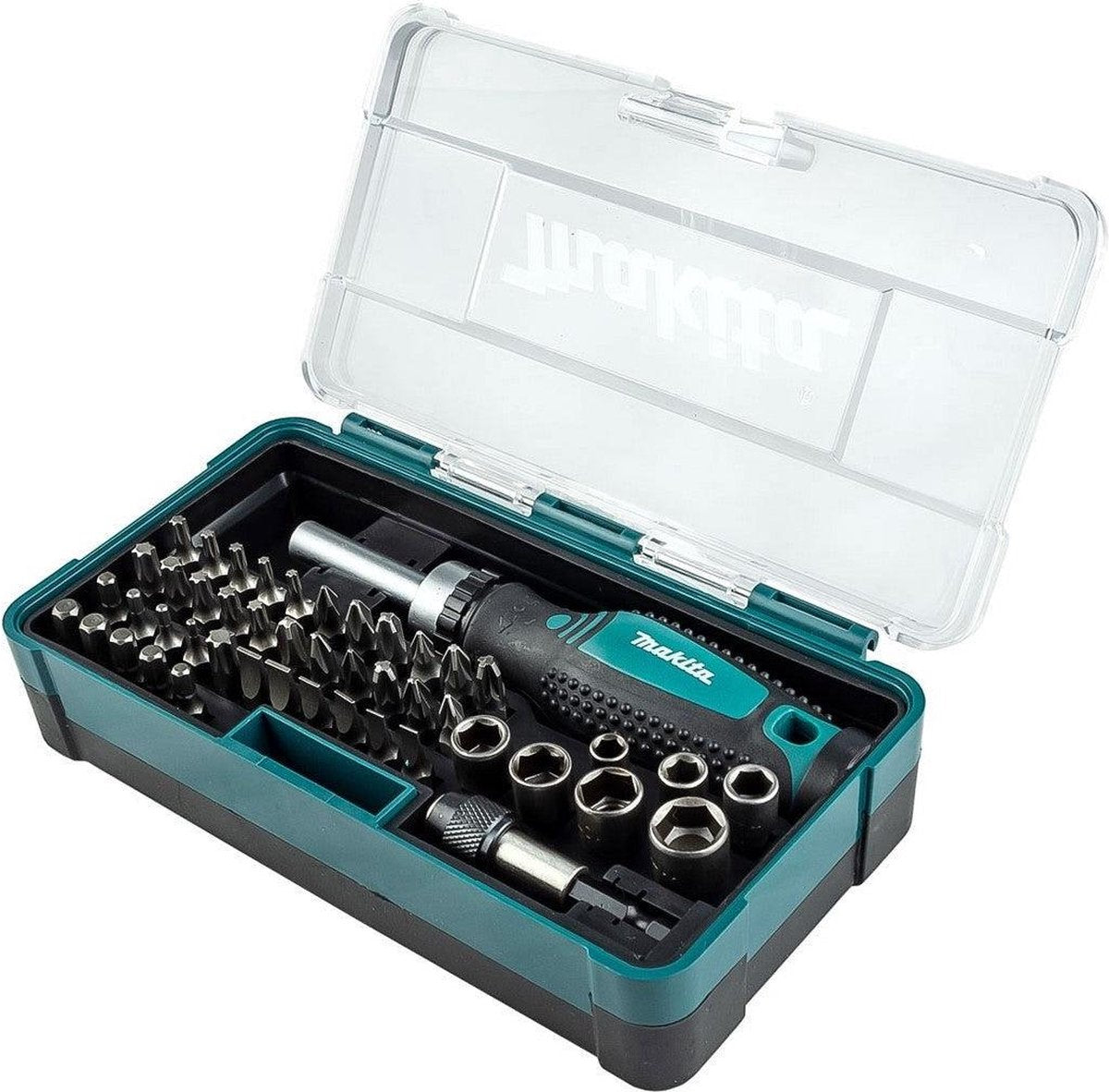 Makita b-36170 - bit- en borenset - 47 delig - in cassette