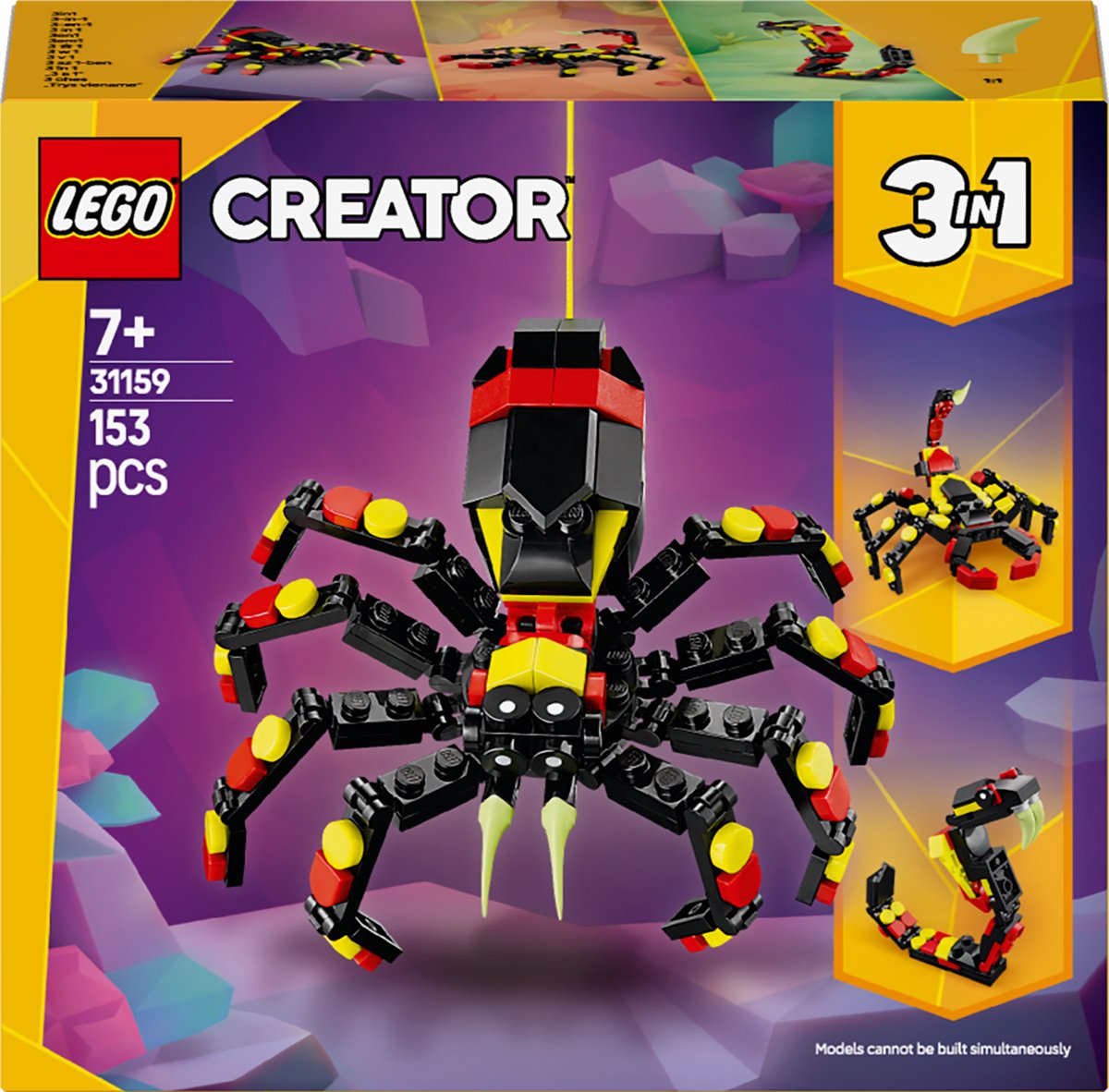 Lego creator 31159 wilde dieren: spannende draai