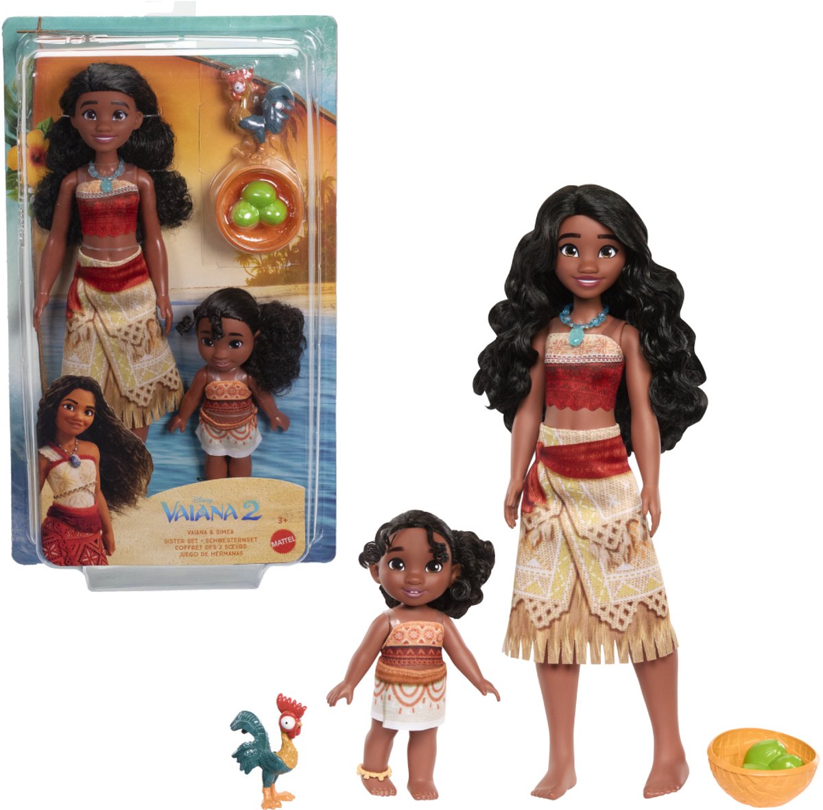 Disney Vaiana modepop 2-pack