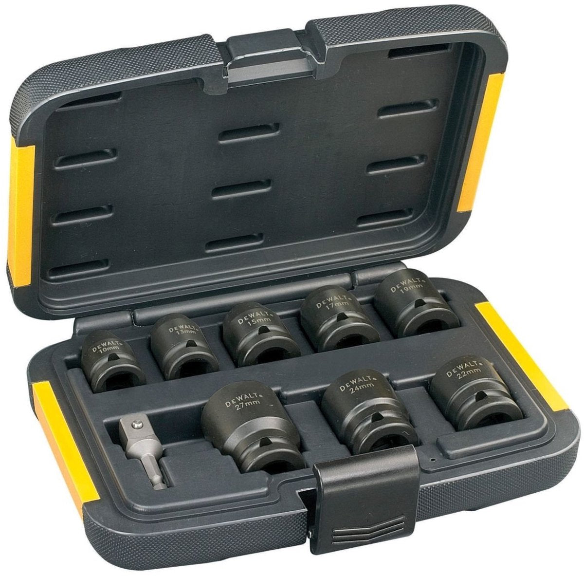 Dewalt dt7507 9 delige krachtdoppenset in cassette - 1 2
