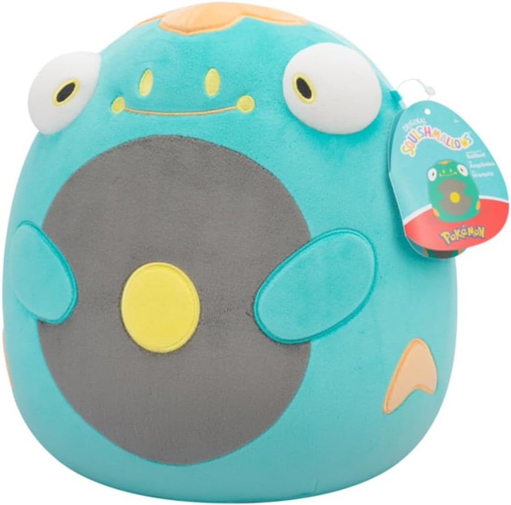 Jazwares squishmallows pokémon bellibolt knuffel – 25 cm – superzachte pluche – officiële pokémon knuffel