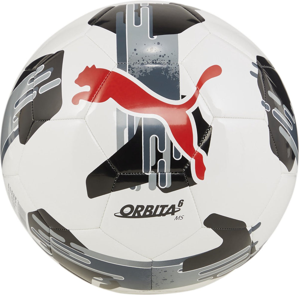 Puma orbita 6 ms unisex voetbal - white- black