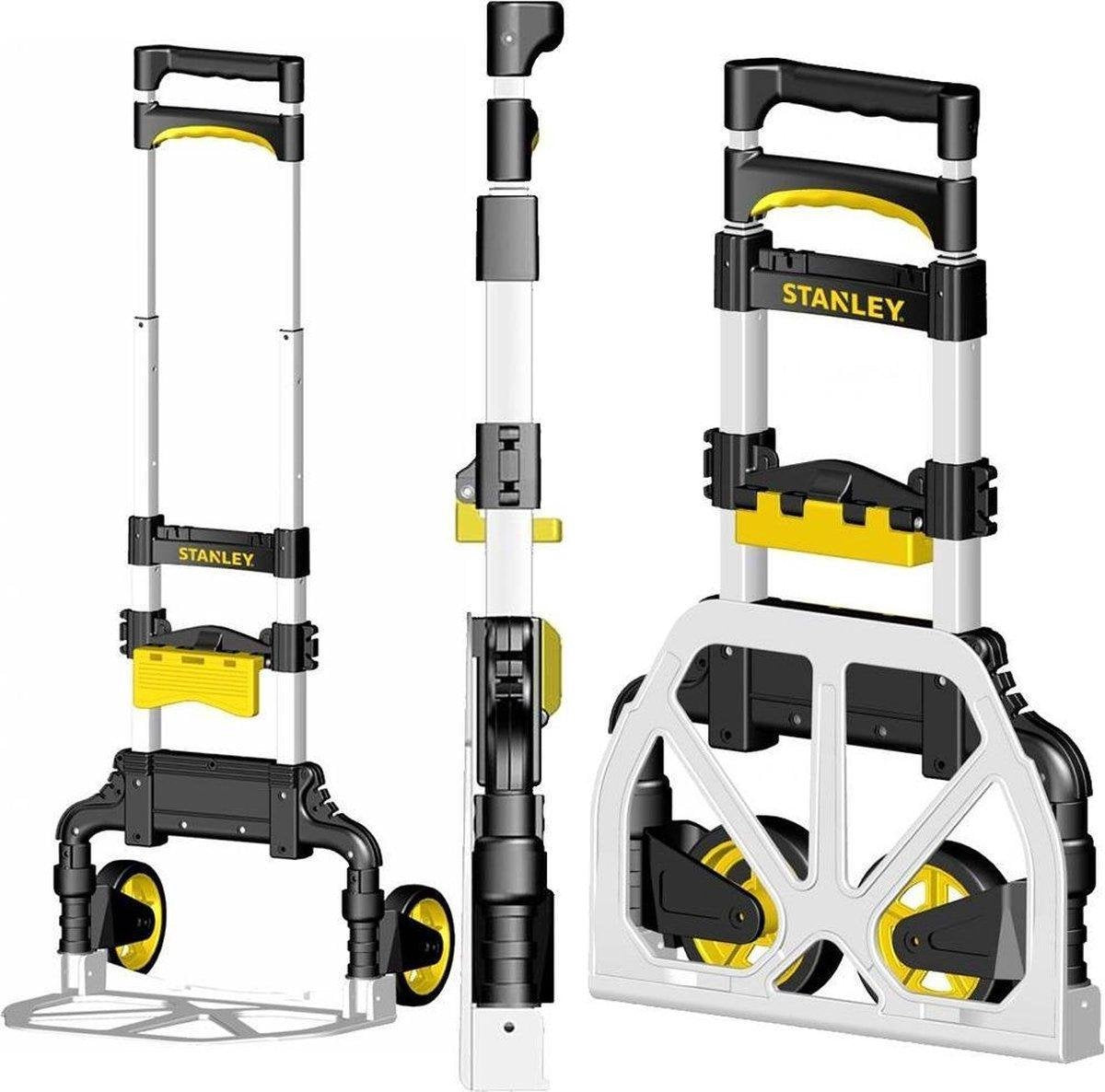 Stanley 60kg foldable hand truck 25kg foldable basket sxwtd-509 steekwagen laadvermogen (ma