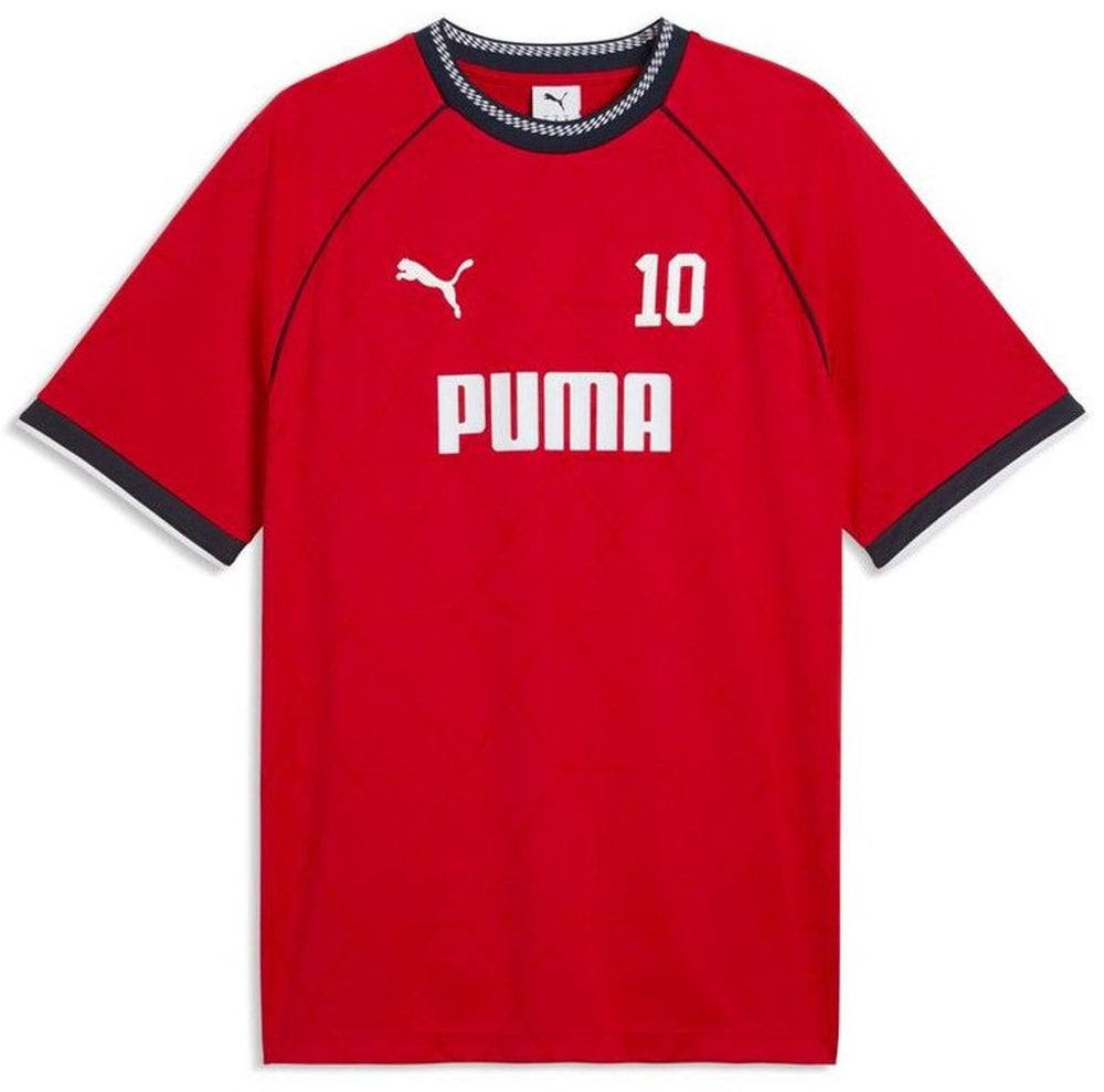 Puma sport pinnacle football jersey unisex t-shirt - for all time red