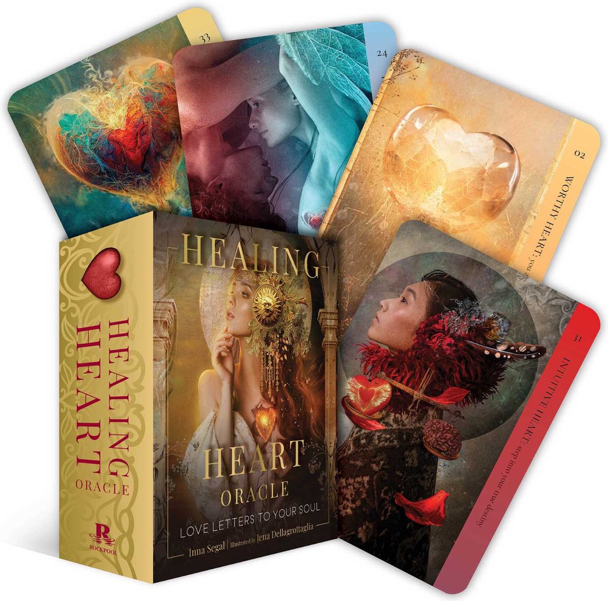 Rockpool oracle- healing heart oracle