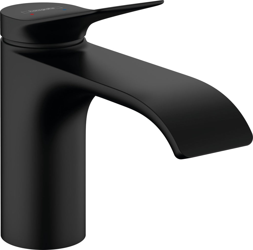 Hansgrohe vivenis ééngreeps wastafelmengkraan 80 ééngreeps wastafelmengkraan 80 zonder afvoer mat zwart