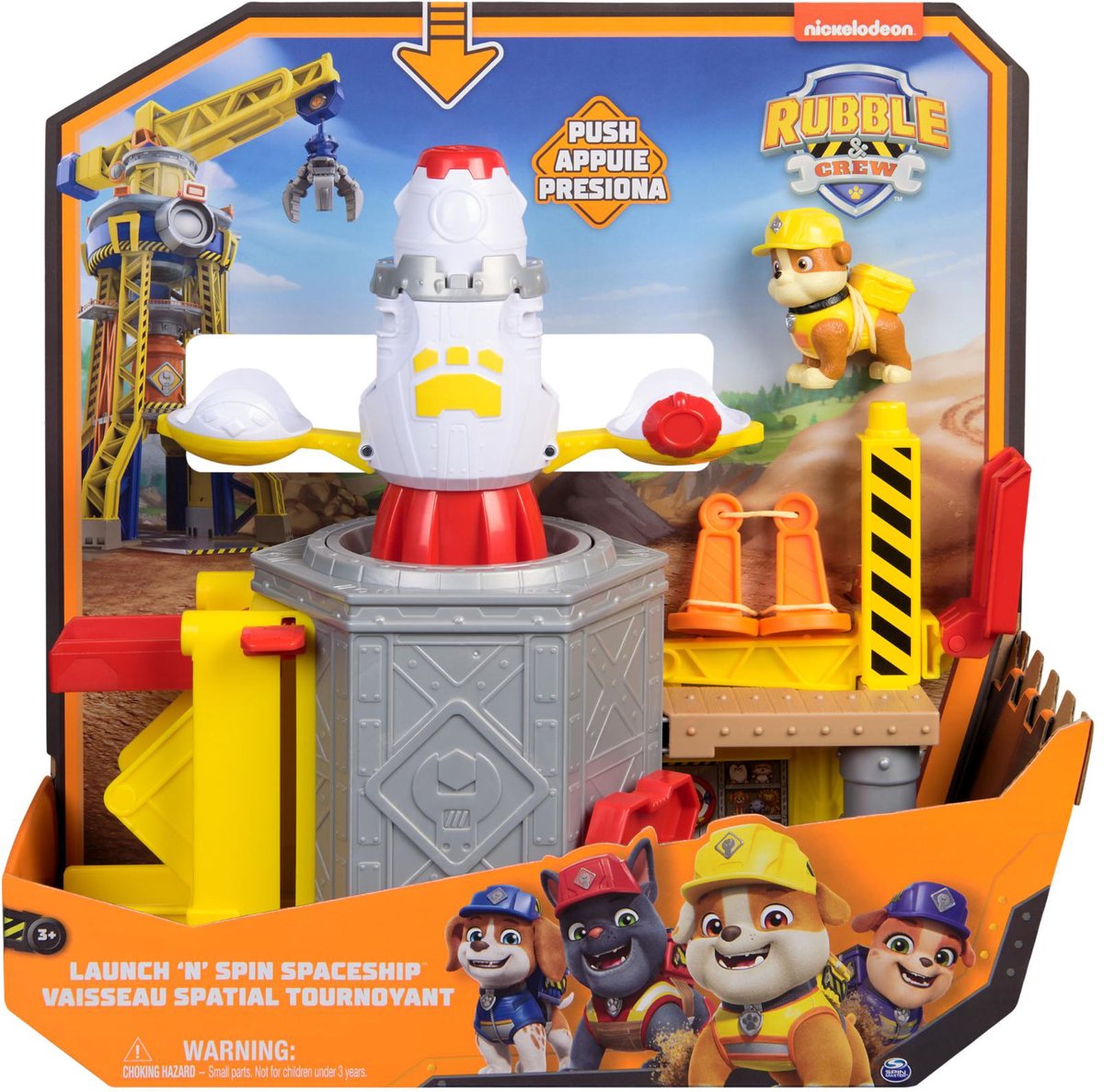 Spinmaster Rubble Crew Rubble's pretpark speelset