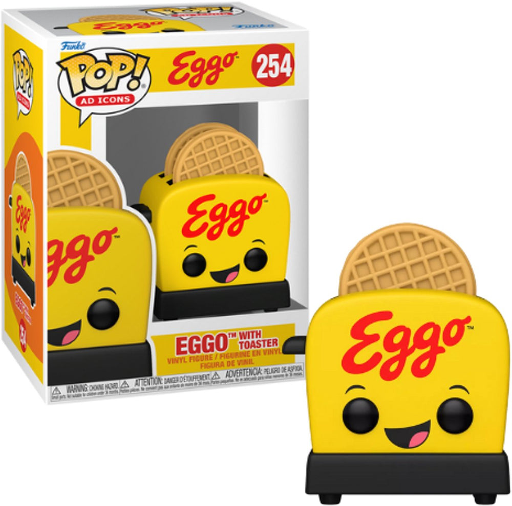 Funko pop! ad icons: eggo - eggo with toaster #254