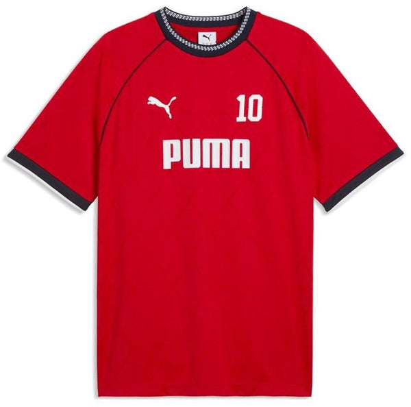 Puma sport pinnacle football jersey unisex t-shirt - for all time red m