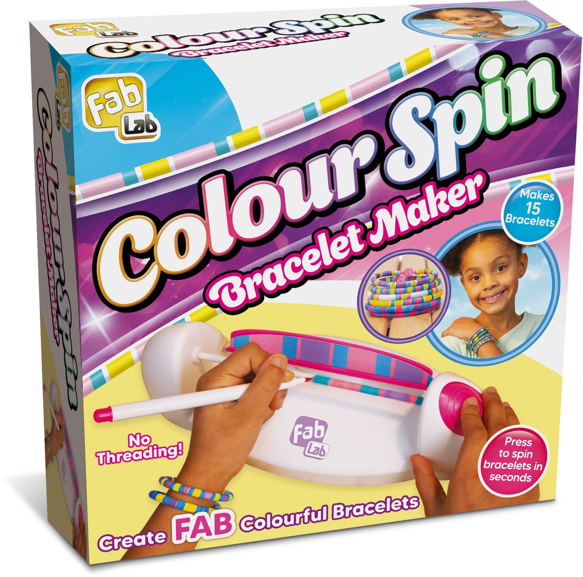 Goliath colourspin bracelet maker - armband maker - knutselen - creatief