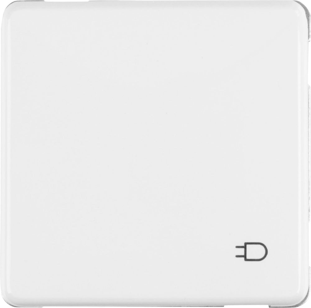 Peha standard contactdoos inbouw, 1-voudig, randaarde polarwit