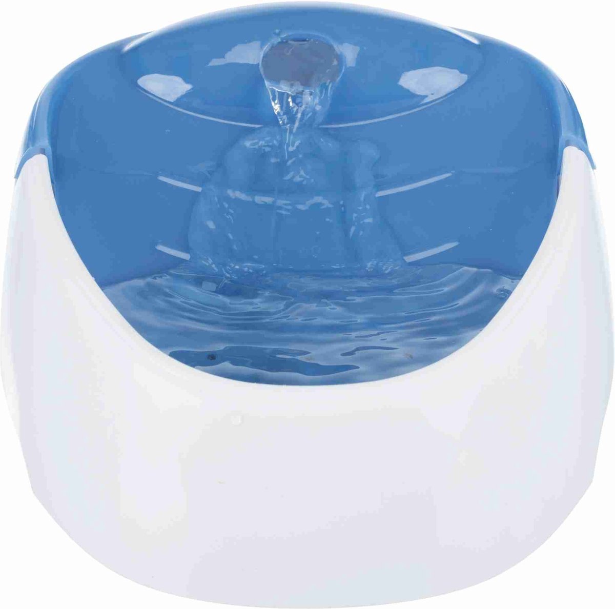 TRIXIE Drinkfontein duostream wit blauw
