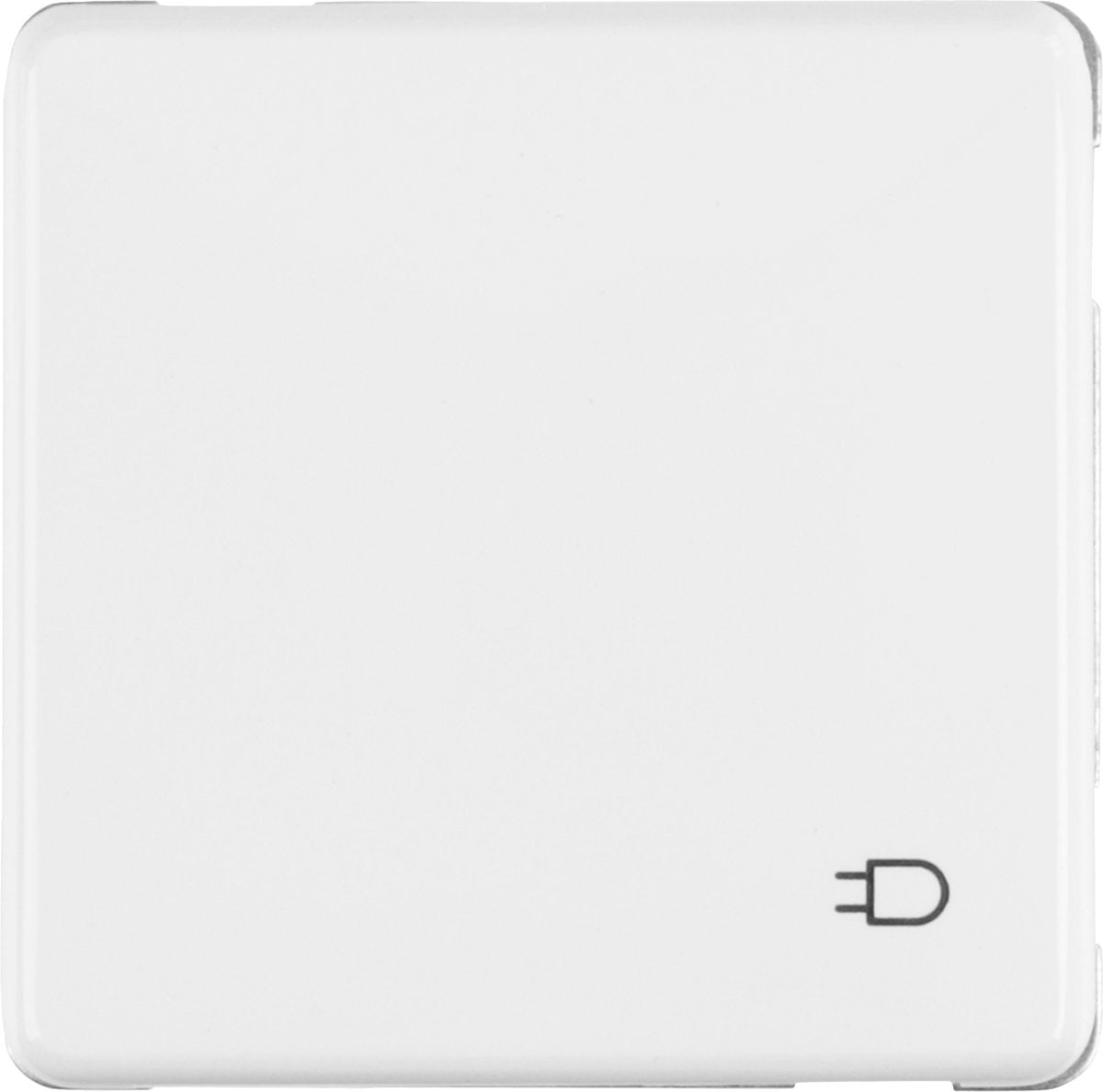 Peha standard contactdoos inbouw, 1-voudig, randaarde polarwit