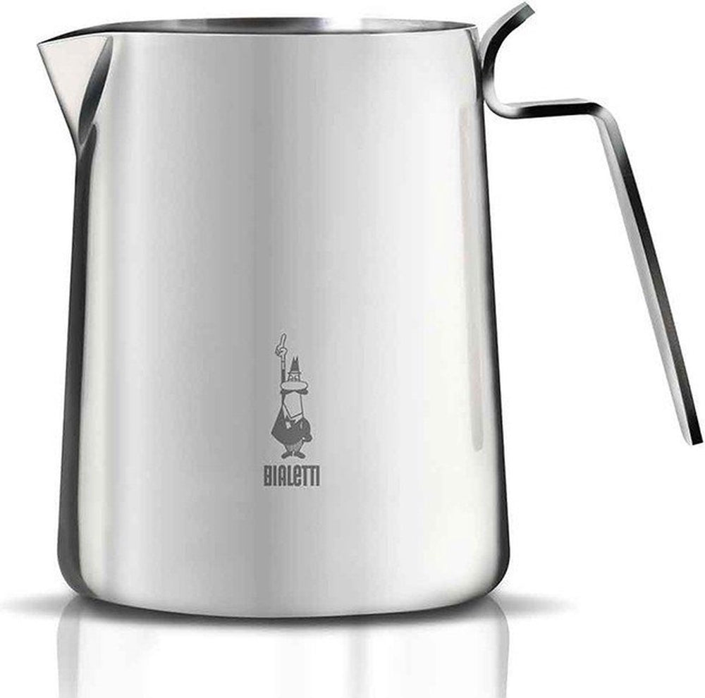 Bialetti elegance melkkan 750 ml – rvs melkopschuimkan – professionele barista pitcher – voor latte art – vaatwasserbestendig