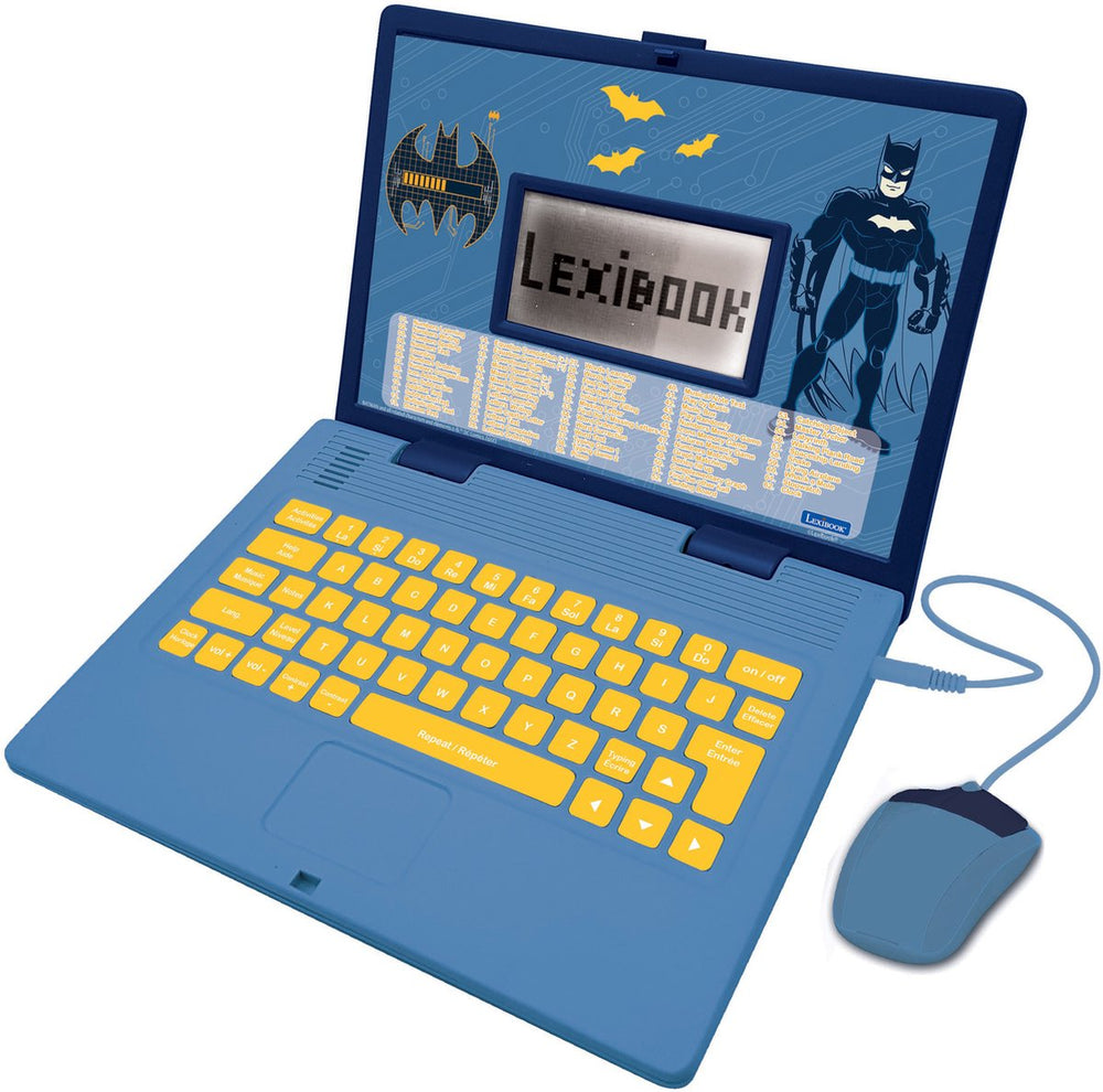 Lexibook ordinateur portable éducatif bilingue batman (fr en)