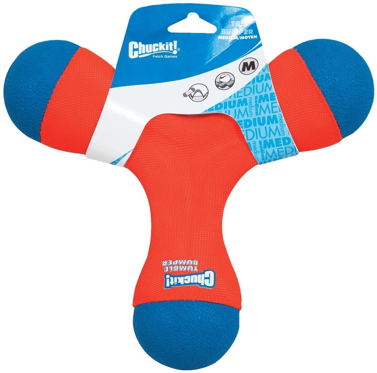 Chuckit drievoudige bumper