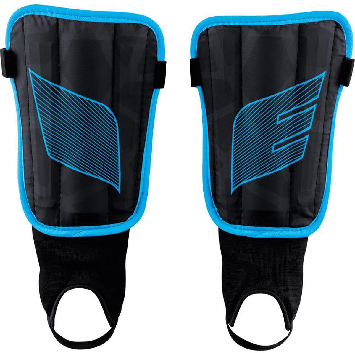 Erima flex guard ergono scheenbeschermer - curaçao zwart | maat: xxs