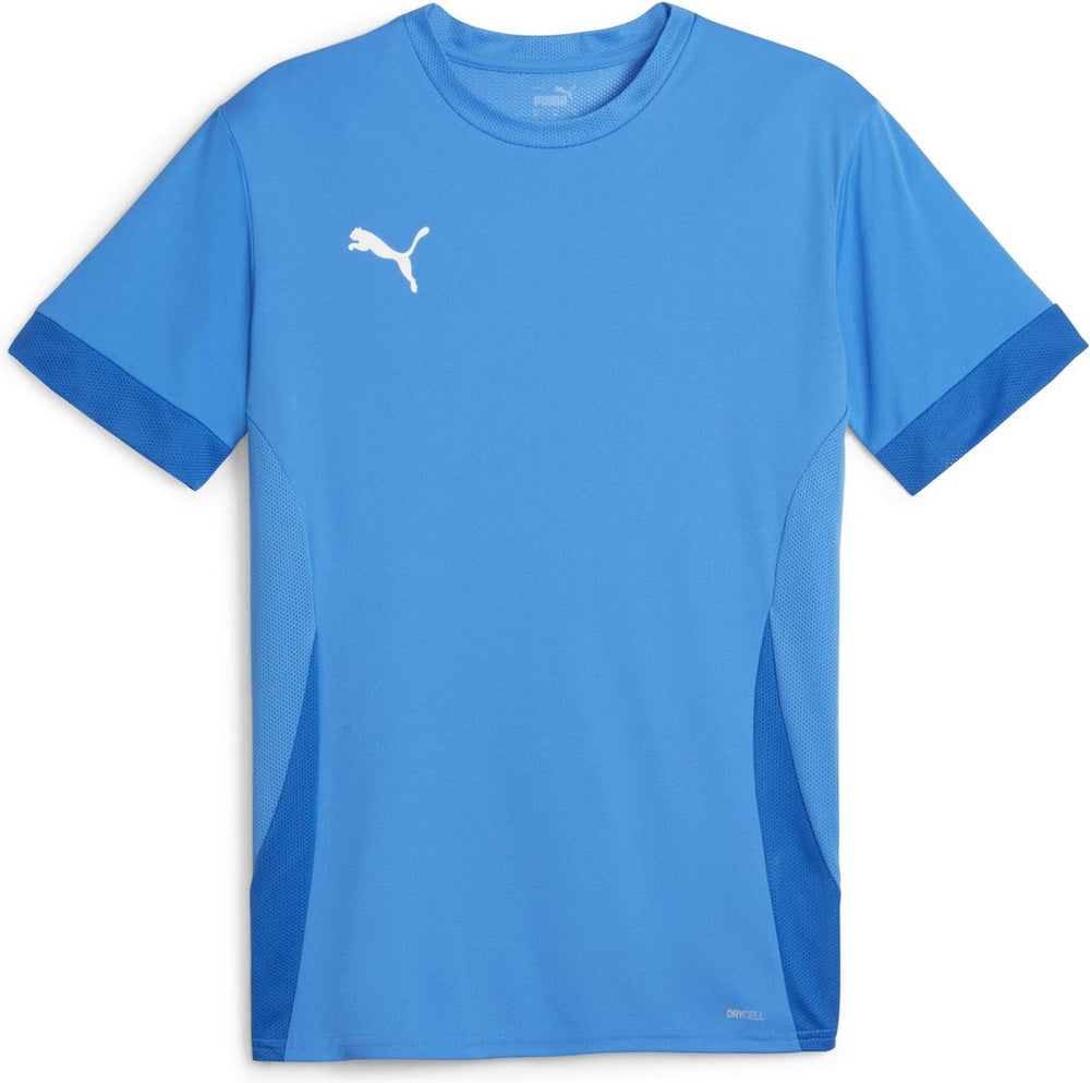 Puma teamgoal matchday jersey heren sportshirt - electric blue lemonade- white- team royal
