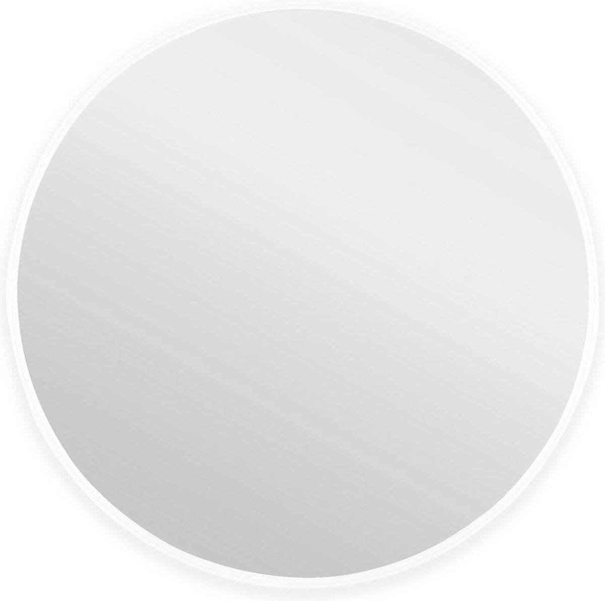 Differnz ronde badkamerspiegel 80 cm wit