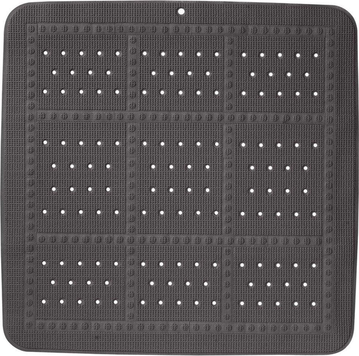 Sealskin unilux - antislipmat 55x55 cm - pvc - antraciet