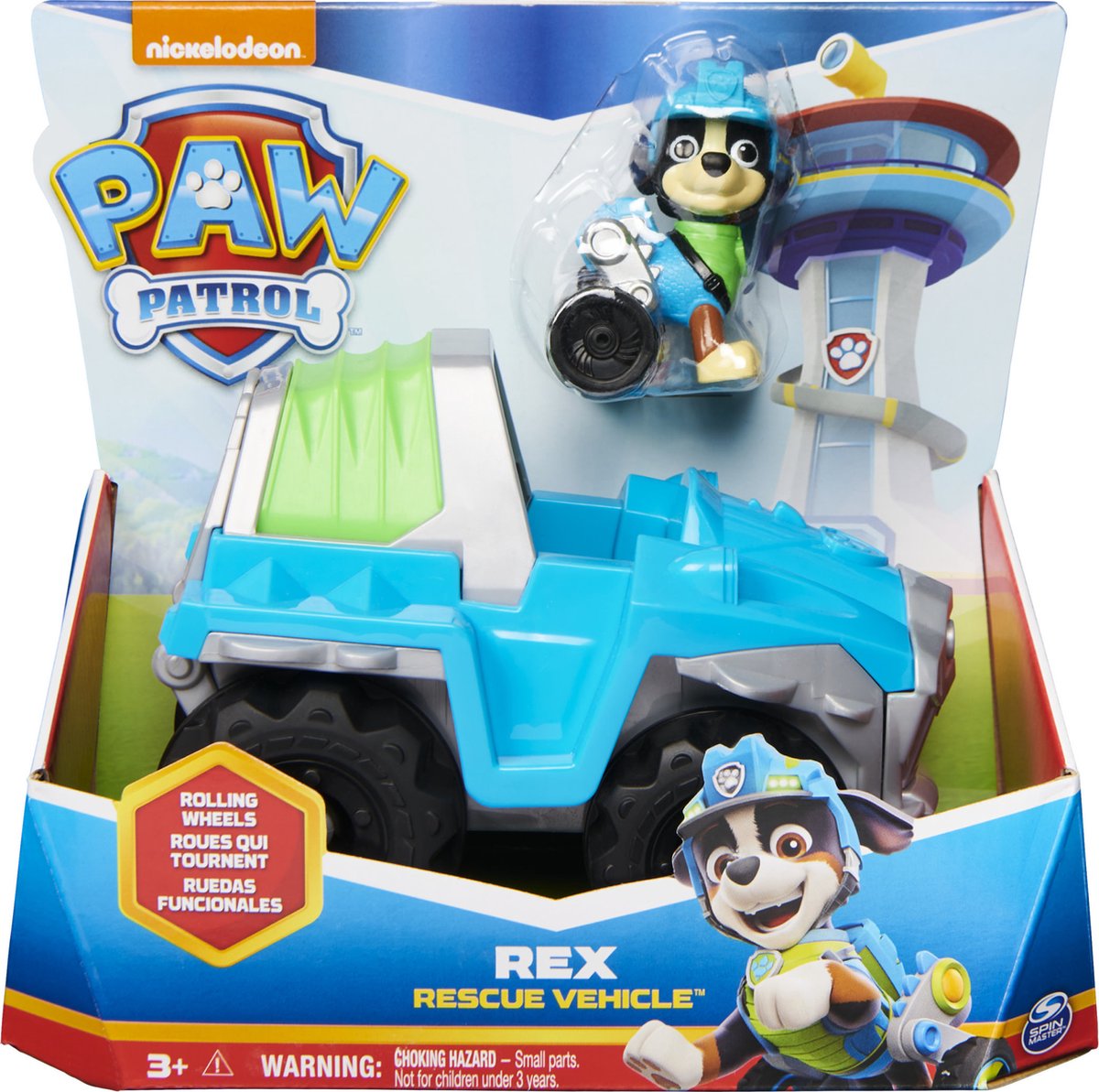 Spinmaster Paw Patrol basisvoertuig Rex