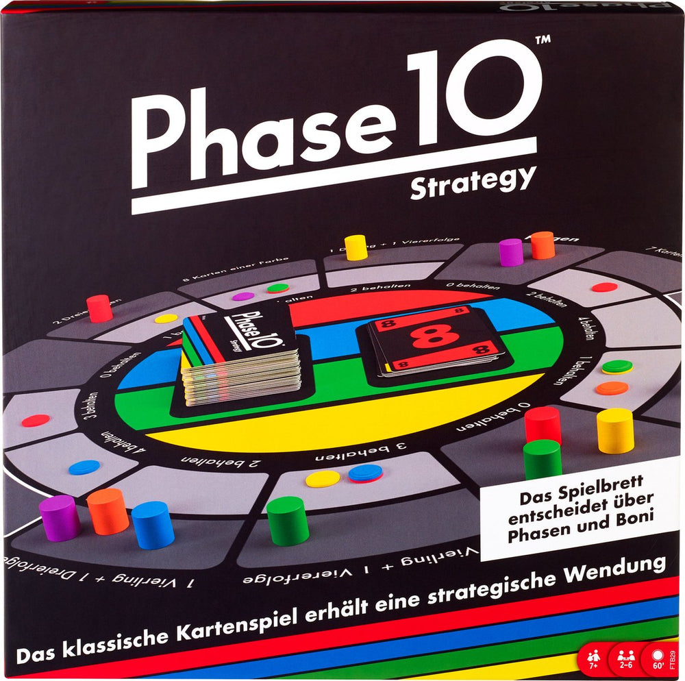 Mattel phase 10 brettspiel