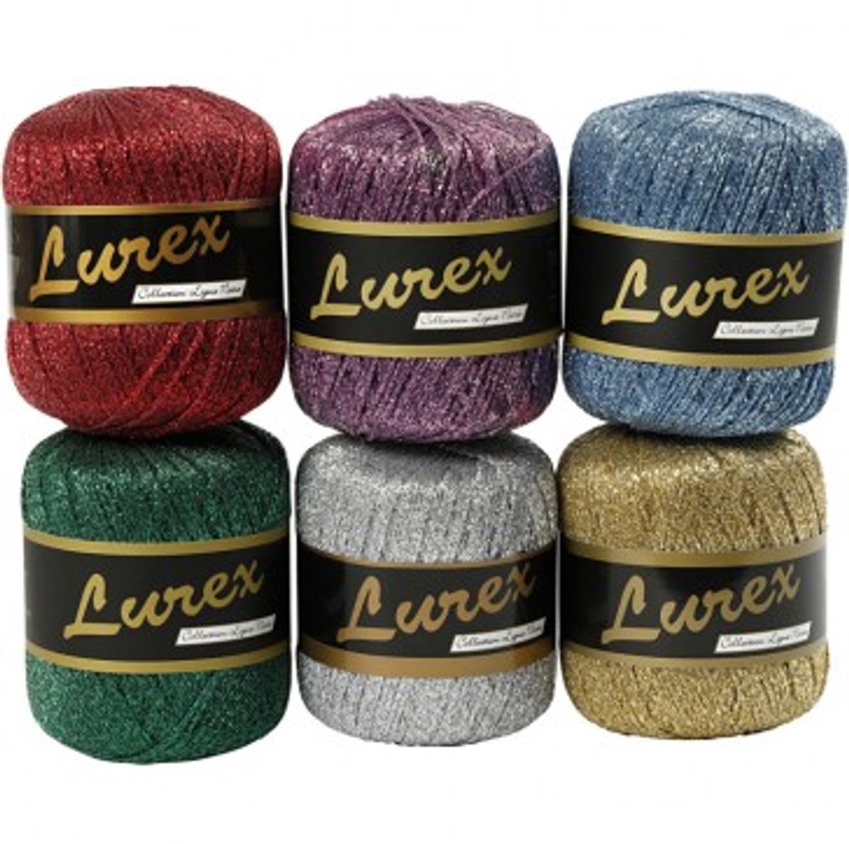 Creativ company glitter garen set