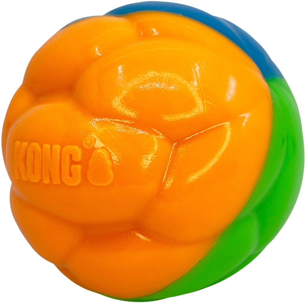 Kong twistz high-viz ball