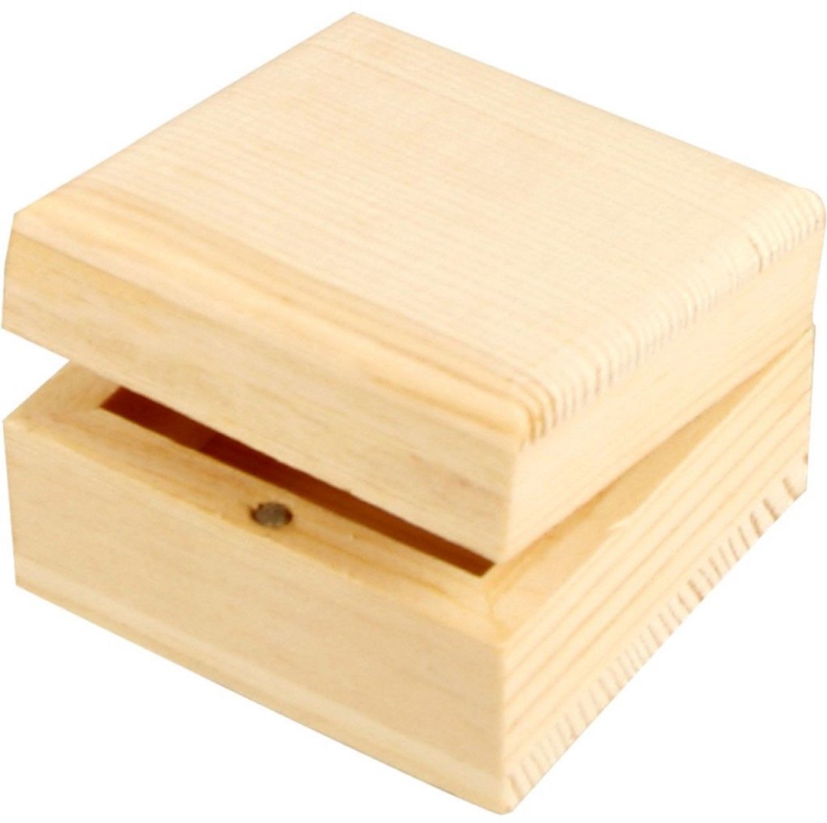 Creativ company houten sieradendoosje met magnetische sluiting