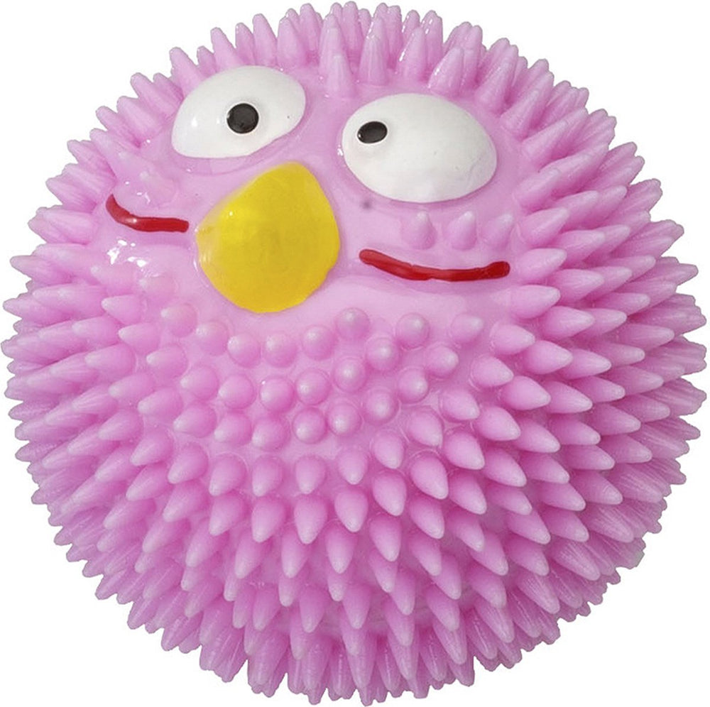 Ebi - speelgoed voor dieren - hond - rubber lucky bird met aardbeiensmaak s - 6,3cm roze - 1st