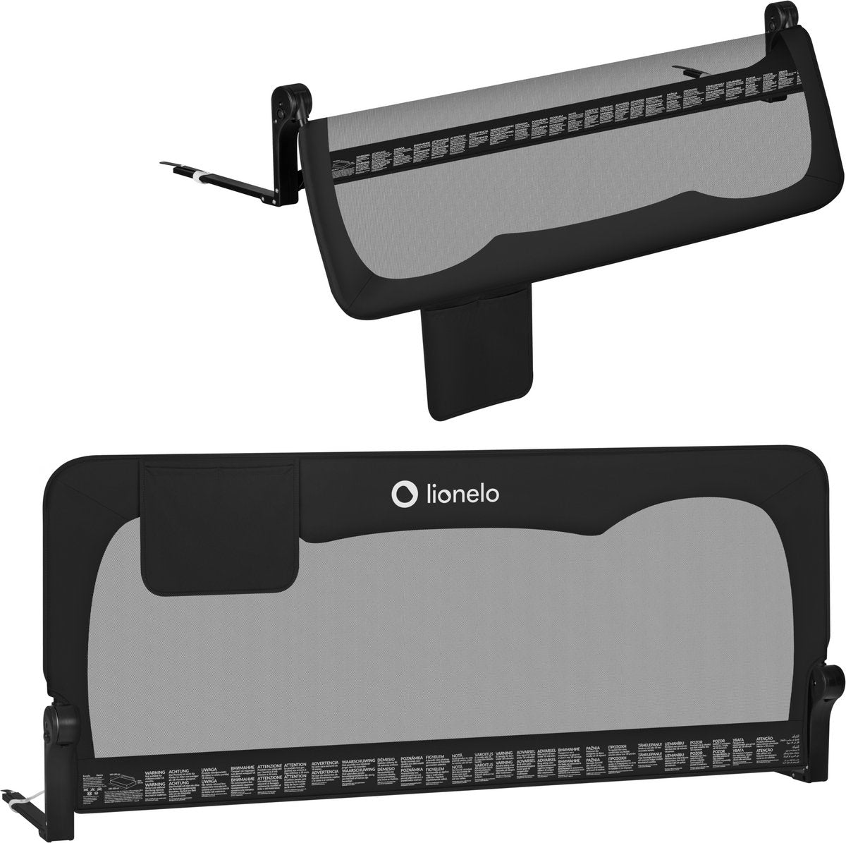 Lionelo hanna – bedhekje 150x66 cm – 180° opklapbaar – aluminium frame – securebelt standsafe – tot 27 kg – luchtig net – voor matrassen tot 45 cm – sgs-gecertificeerd – reisvriendelijk – eenvoudige montage