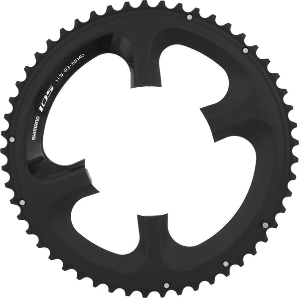 Shimano kettingblad 105 11V 53T Y1PH98130 FC-5800 zwart