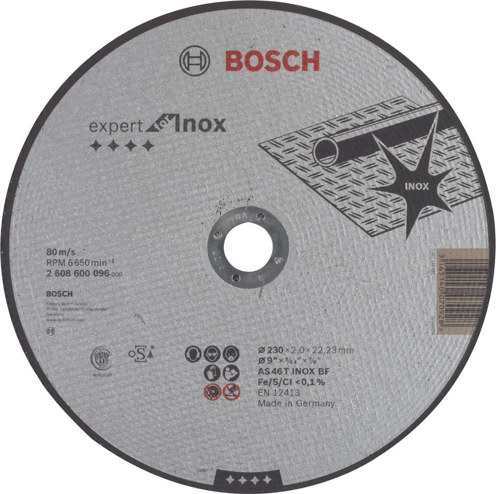 Bosch dss recht rvs 230x2