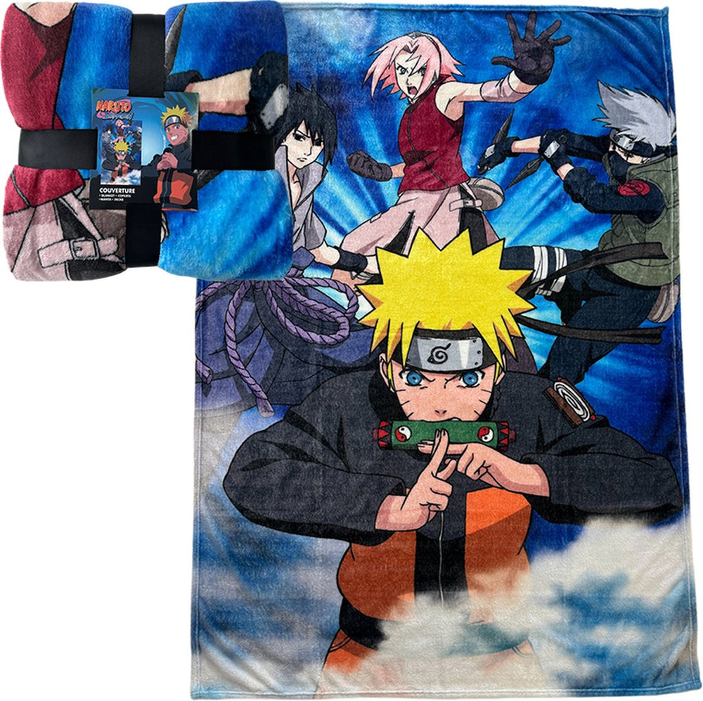 Konix naruto - fleece deken - 130x180cm (plaid)