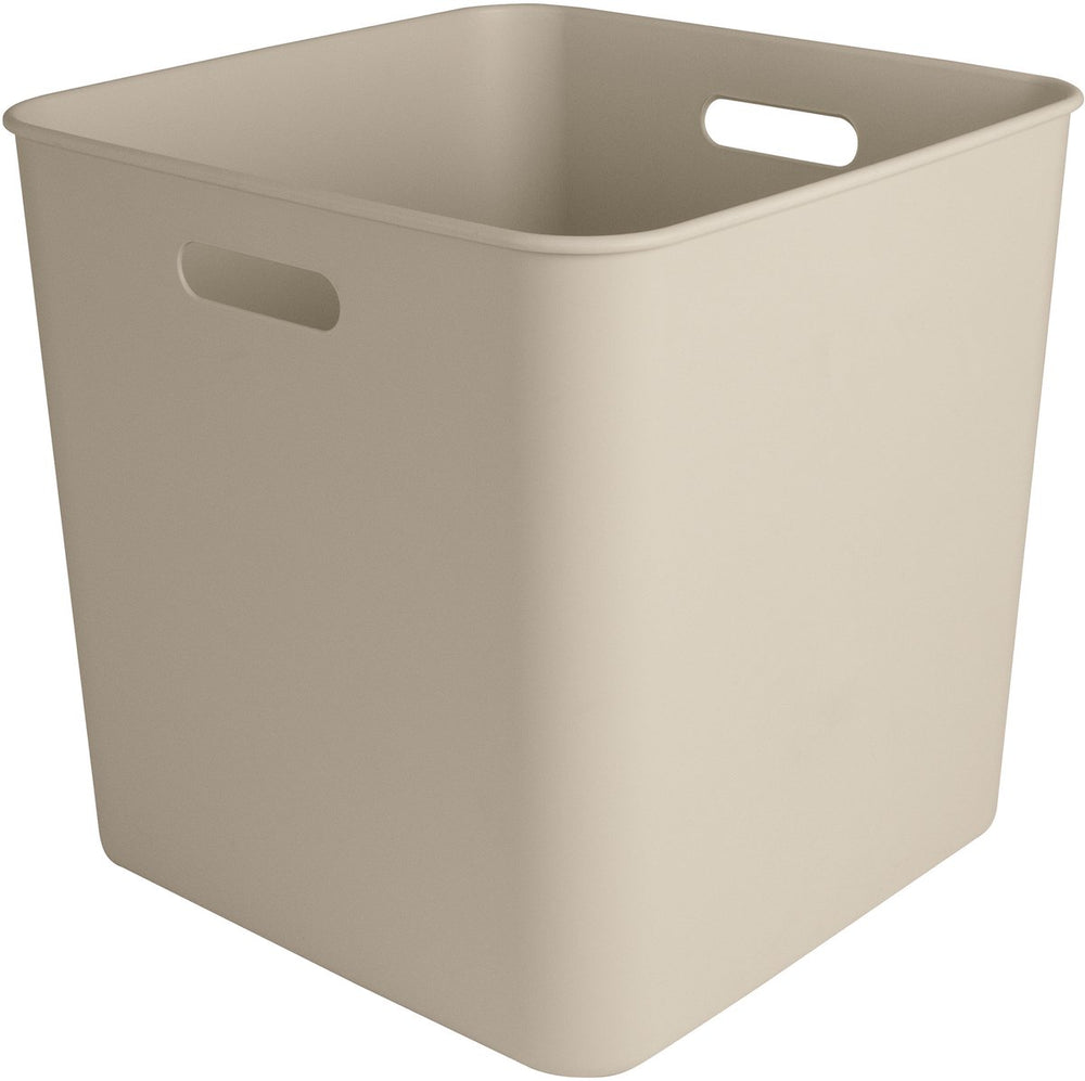 Sunware sigma home cube box 25l - 31.8x31.8x31.1 cm - beige